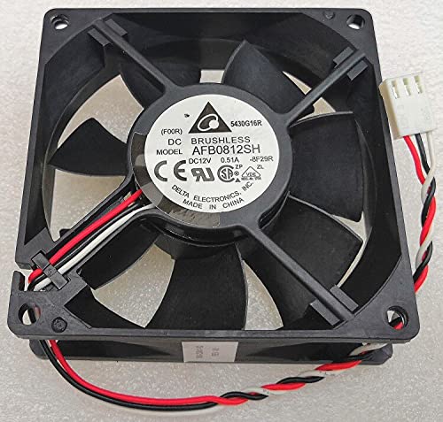 AFB0812SH 12V 0.51A New Delta 8025 8CM Fan 3 Line Dual Ball Ball High Speed and Large Volume
