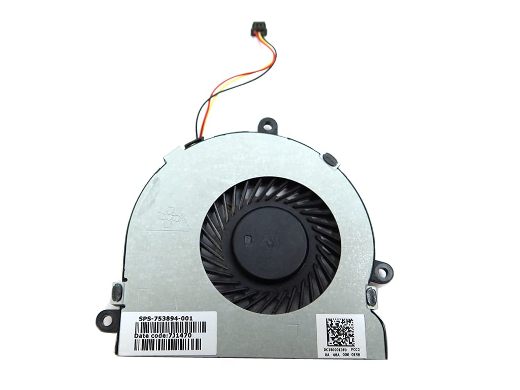 Laptop Thermal CPU Cooling Fan 753894-001 for HP 250 G3 255 G3 15-G 15-R Series