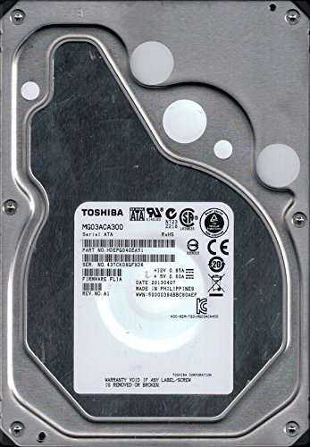 MG03ACA300 Toshiba 3TB P/N: HDEPQ04GEA51 F/W: FL1A