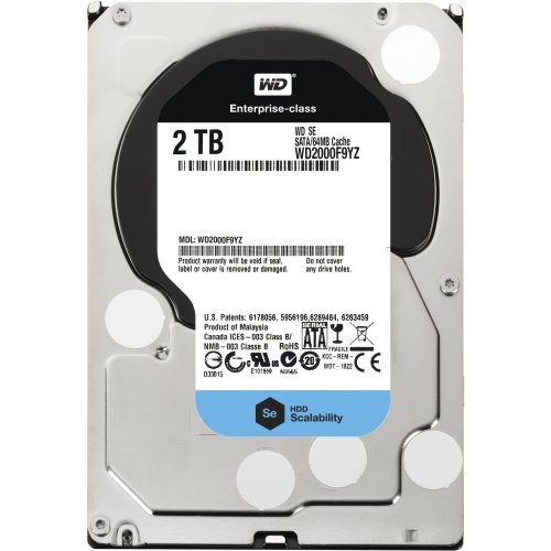 Wd Wd2000f9yz 2 Tb 3.5" Internal Hard Drive . Sata . 7200 Rpm . 64 Mb Buffer "Product Type: Storage...