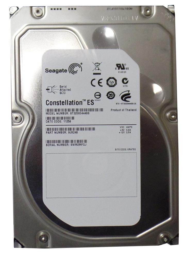 ST32000444SS Seagate Constellation 2TB 7.2K RPM 16MB Buffer 3.5 Inches Form Factor SAS 6Gb/s Hard Dr...