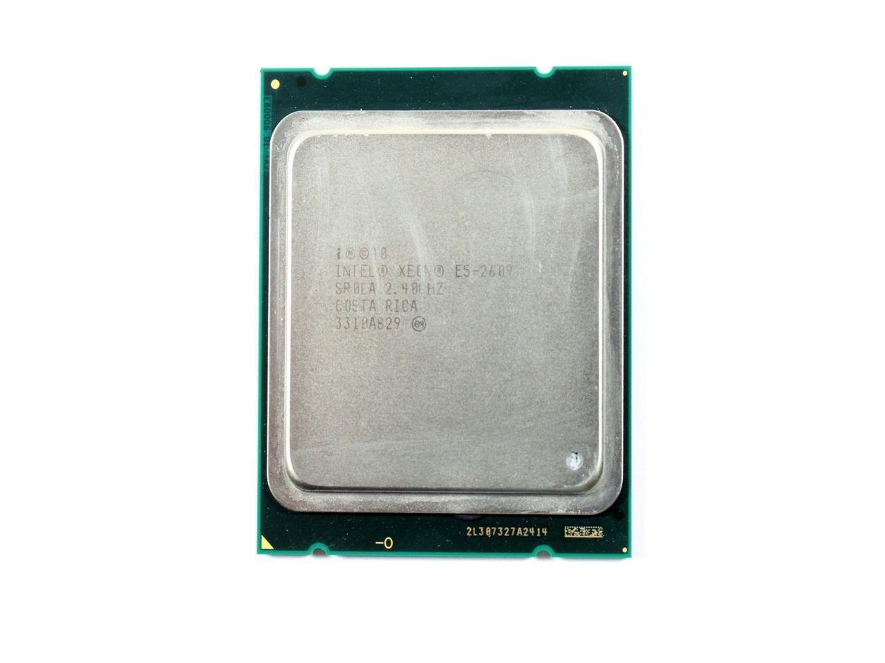 Intel Xeon E5-2609 Quad Core Processor 2.4GHz 6.4 GT/s 10MB Smart Cache FCLGA2011 80W SR0LA BX80621E...