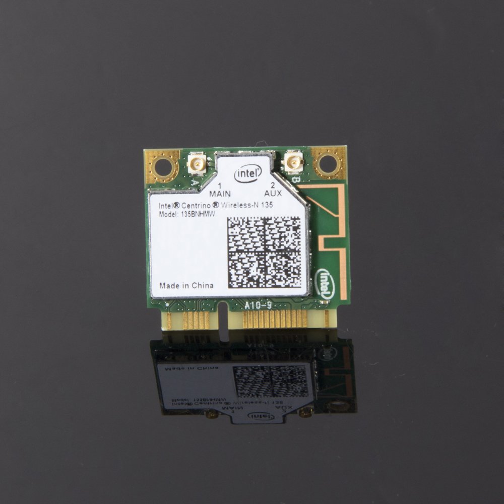 Intel Centrino Wireless-N 135 135BNHMW 802.11b/g/n Bluetooth 4.0 Wi-Fi/Bluetooth Combo Adapter 150Mbps