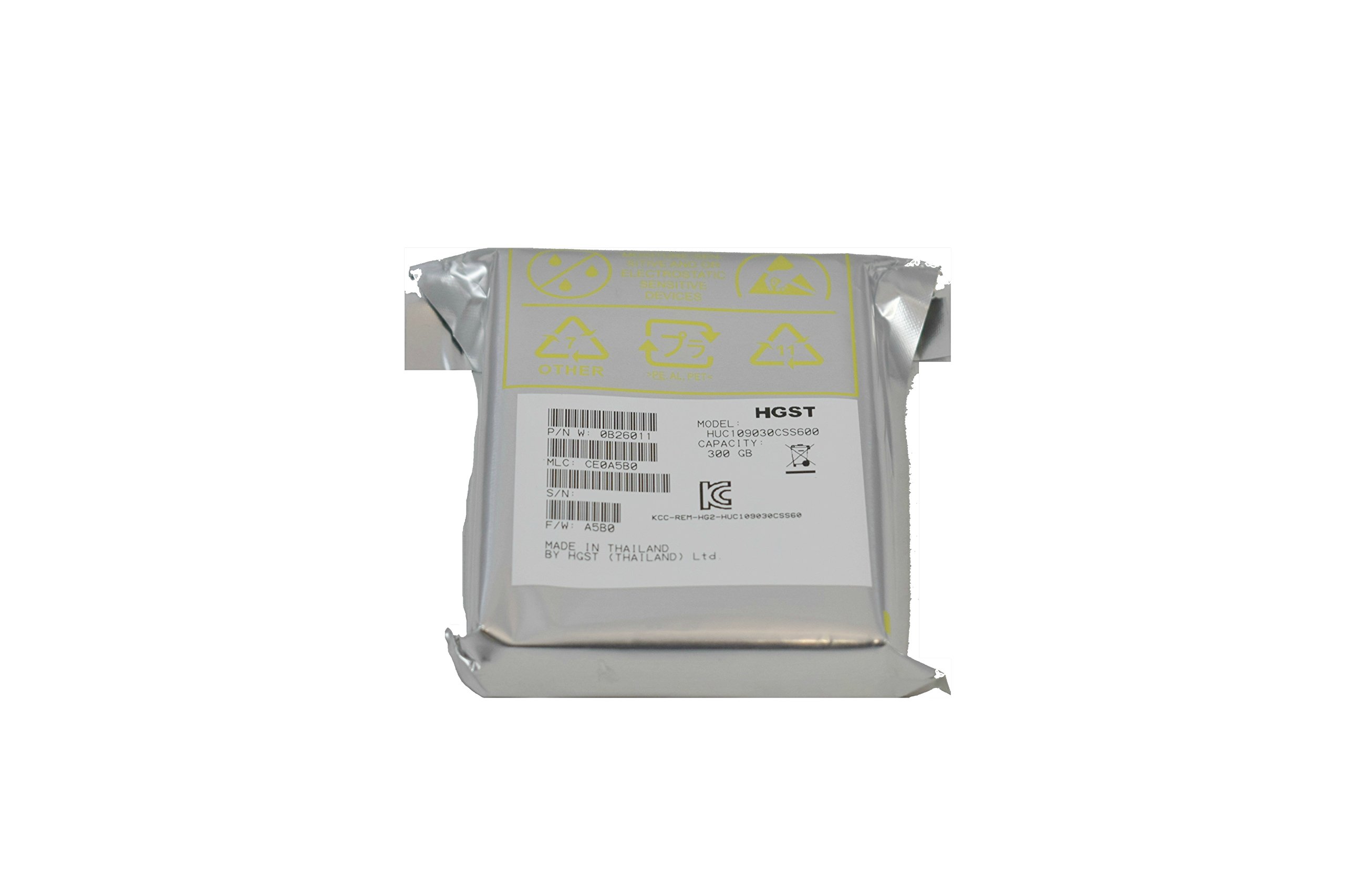 HGST 0B26011 Ultrastar C10K900 HUC109030CSS600 300 GB 2.5" Internal Hard Drive - SAS - 10000 rpm - 6...